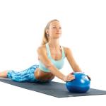 Merrithew Mini Stability Ball (Small, Blue)