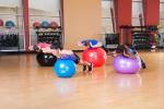 Black Mountain Products 65cm Red Stability Ball with Pump