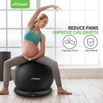 Trideer Exercise Ball Chair with Resistance Bands