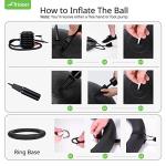 Trideer Exercise Ball Chair with Resistance Bands