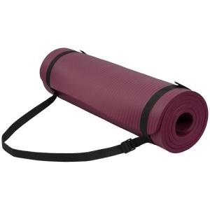 Extra Thick Anti-Tear Yoga Mat with Strap