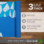 Gaiam Kids Yoga Mat with Fun Prints