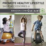 Gaiam Kids Yoga Mat with Fun Prints