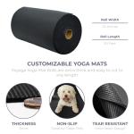 Sunshine Yoga Voyage Non-Slip Exercise Mat Roll