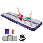 WelandFun Inflatable Tumble Track Gymnastics Mat