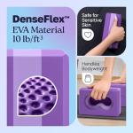 Deep-Zen® Yoga Block Set with Knee Pads