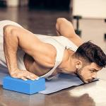 2 Pack EVA Foam Yoga Blocks with Strap