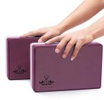 Yoga Block Set with Strap - High Density EVA