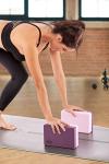 Yoga Block Set with Strap - High Density EVA