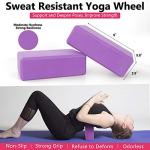 11-in-1 Yoga Wheel Set with Accessories - Purple