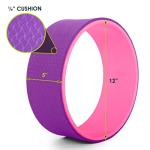 ProsourceFit 12” Yoga Wheel for Flexibility and Balance