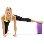 ProsourceFit 12” Yoga Wheel for Flexibility and Balance
