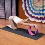 ProsourceFit 12” Yoga Wheel for Flexibility and Balance