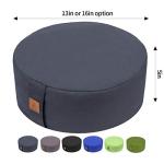 Buckwheat Meditation Cushion - Round Yoga Pillow