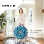 Codi Round Meditation Floor Pillows Set of 2