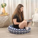 LOVMOC 32-Inch Round Meditation Floor Cushion