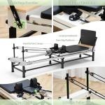 PAETA Foldable Pilates Reformer Machine with Jump Board