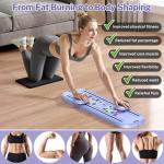 Foldable Pilates Board with Timer – 7-in-1 Home Gym