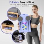 Foldable Pilates Board with Timer – 7-in-1 Home Gym