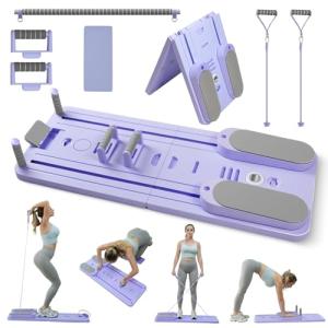 6-in-1 Foldable Pilates Board for Home Workouts