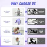6-in-1 Foldable Pilates Board for Home Workouts