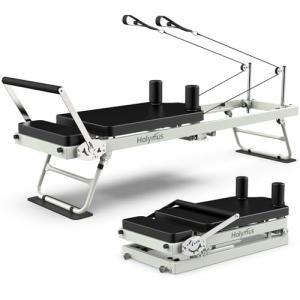 75" Foldable Pilates Reformer for Home Workouts