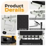 75" Foldable Pilates Reformer for Home Workouts