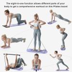 Multi-Purpose Foldable Pilates Reformer Board