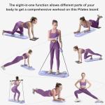 Multi-Purpose Foldable Pilates Reformer Board