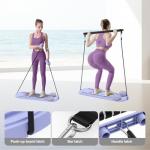 Multi-Purpose Foldable Pilates Reformer Board
