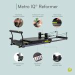 Balanced Body Metro IQ Pilates Reformer with Wheels