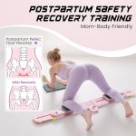 Multifunctional Pilates Reformer with Display and Bands