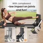 Foldable Pilates Reformer Machine with Jumpboard