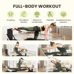 Foldable Pilates Reformer Machine with Jumpboard