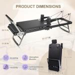 Foldable Pilates Reformer Machine for Home Workouts