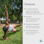 Ultra-Fit Circle Pilates Ring for Home Workouts