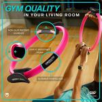 URBNFit 12" Pilates Ring with Dual Grip Pads