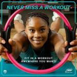 URBNFit 12" Pilates Ring with Dual Grip Pads