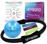 Pilates Ring and Ball Set with Resistance Bands