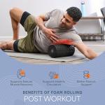LifePro 4 Speed Vibrating Foam Roller for Recovery
