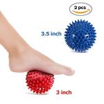 VORNNEX Spiky Massage Balls for Foot & Muscle Relief