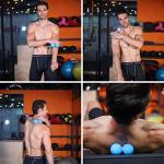 5BILLION FITNESS Double Lacrosse Massage & Mobility Ball