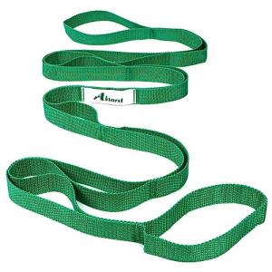 Abiarst Yoga Strap with 10 Loops for Stretching