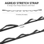 AGREJO Yoga Stretch Strap for Home Workouts