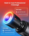 RENPHO Deep Tissue Massage Gun with Heat & Cold