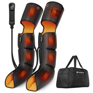 QUINEAR 3-in-1 Heated Leg Massager with Compression