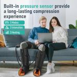 QUINEAR 3-in-1 Heated Leg Massager with Compression