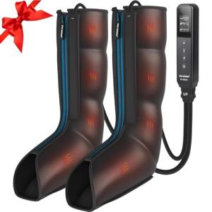 FIT KING Heated Leg Massager with Compression Therapy