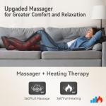 FIT KING Heated Leg Massager with Compression Therapy