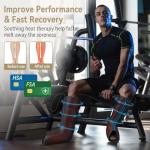 FIT KING Heated Leg Massager with Compression Therapy